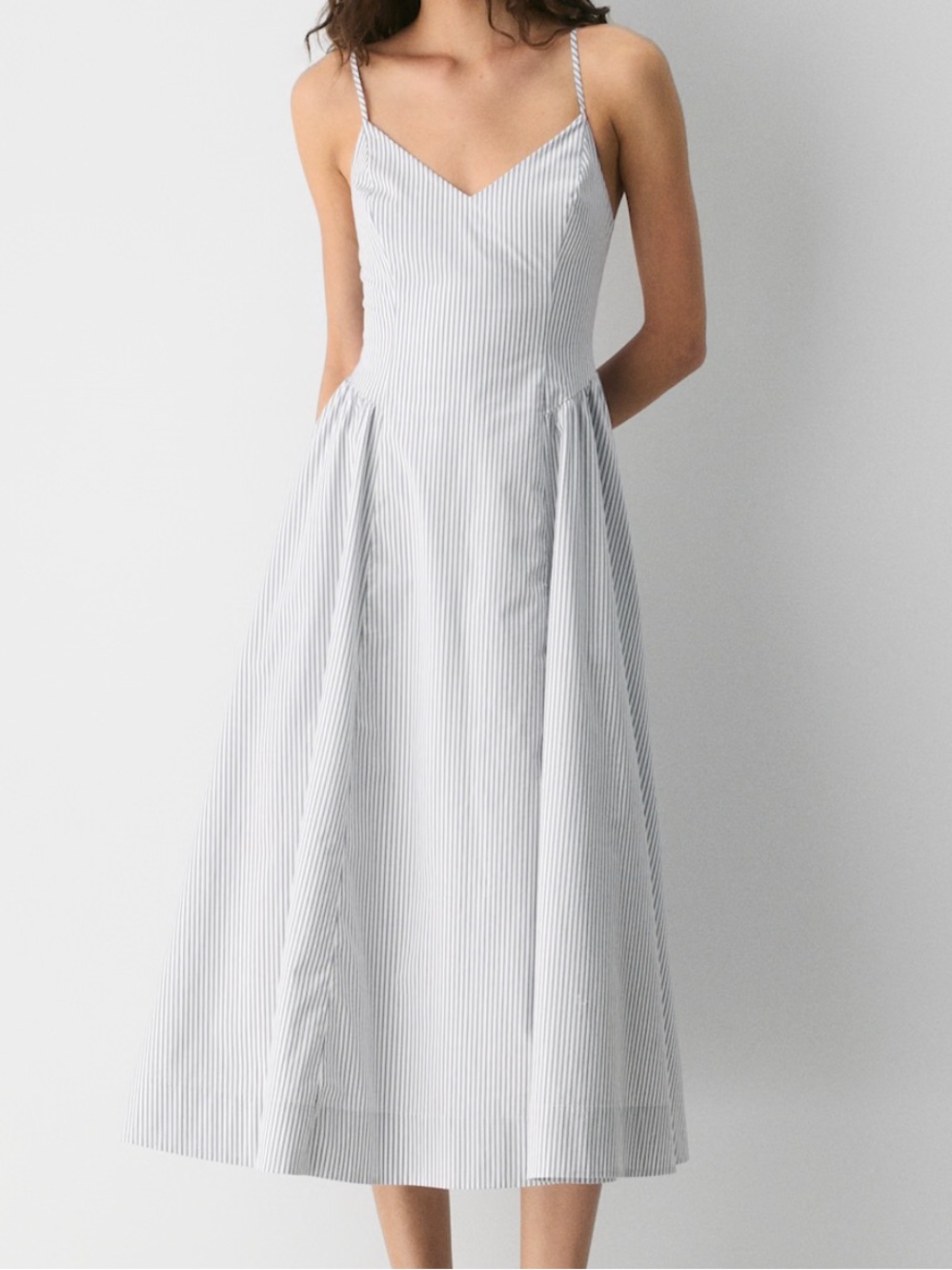 NWT Aritzia Technique Poplin Cami Dress